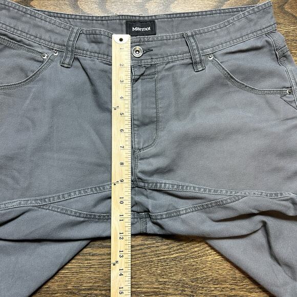 Marmot Shorts Mens 34 Gray Hiking Outdoor Adventure Lightweight Pockets - Picture 5 of 10